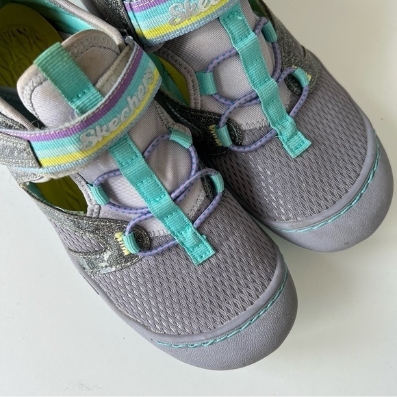 Sketchers Girls Summer Steps 2.0 Shoe - Picture 2 of 8